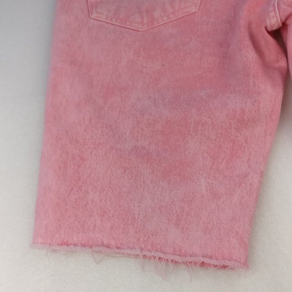 Levis Jeans Denim Short 100% Cotton NO stretch 10"inch HighRise Straight Leg 31 - Picture 9 of 10